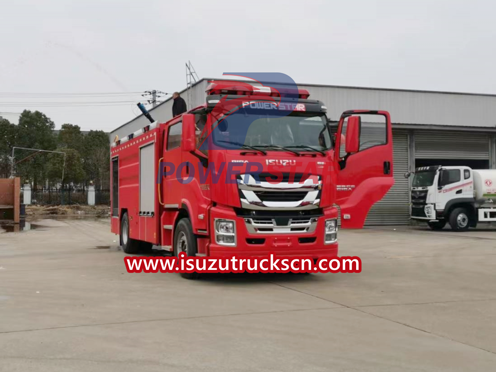 isuzu өрт сөндіру көлігі