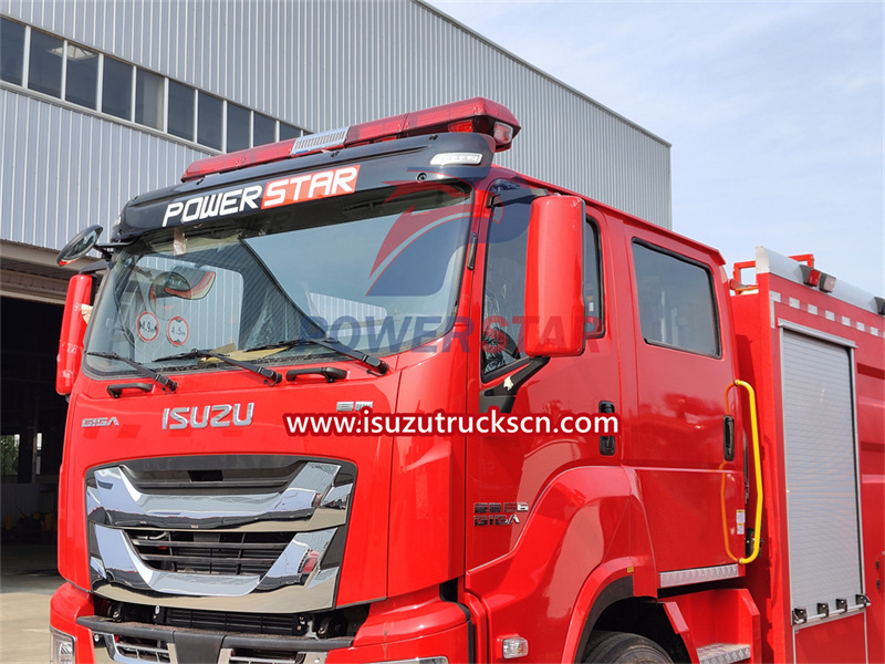 Isuzu giga өрт сөндіру көлігі