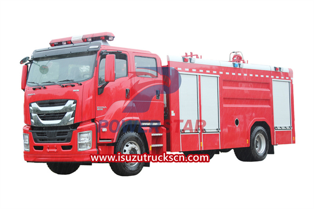 isuzu өрт сөндіру көлігі