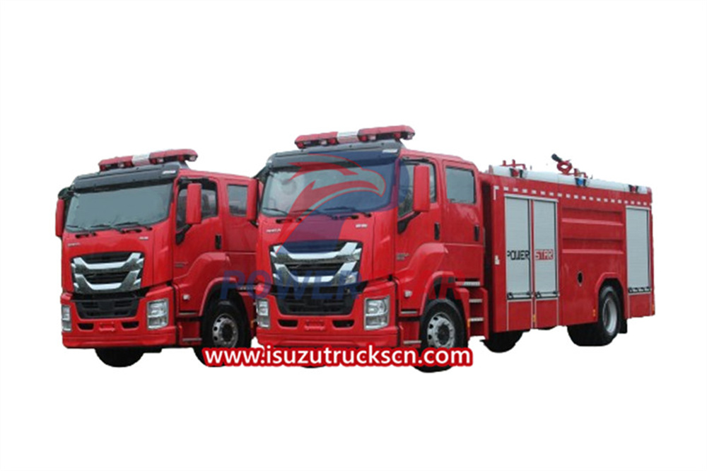 isuzu өрт сөндіру көлігі