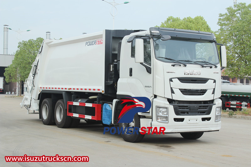 isuzu garbage truck