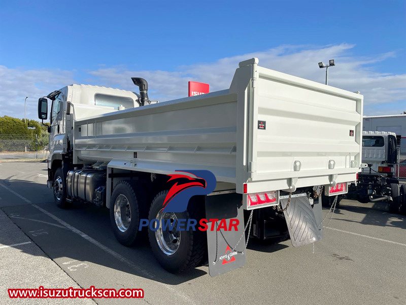 Isuzu dump truck