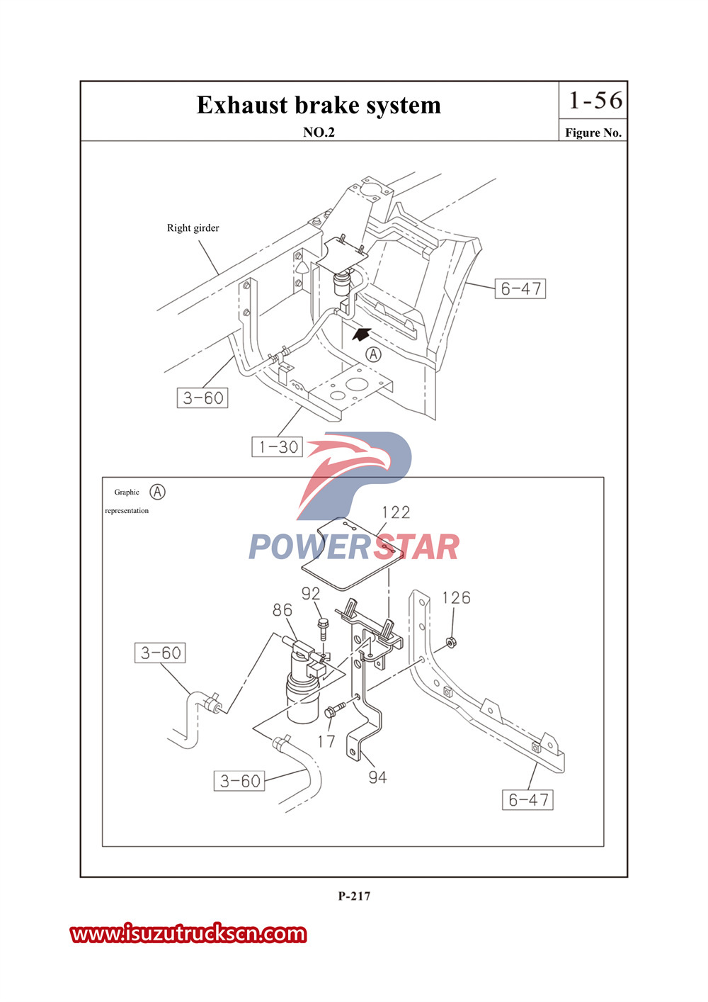 Isuzu 700P сериясының коммерциялық бөлшектерінің каталогы