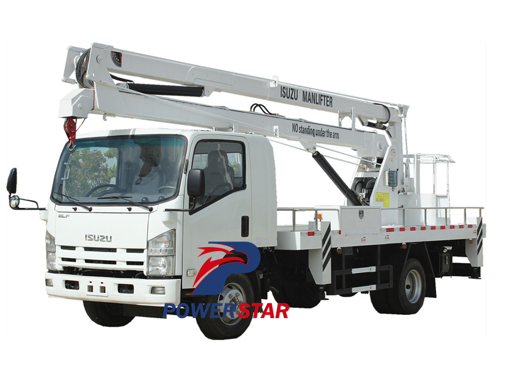 Isuzu әуе платформасы жүк көлігі