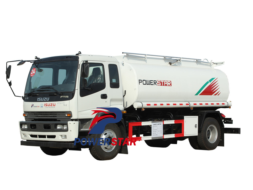 Isuzu FTR 12000L жанармай құю автоцистернасы