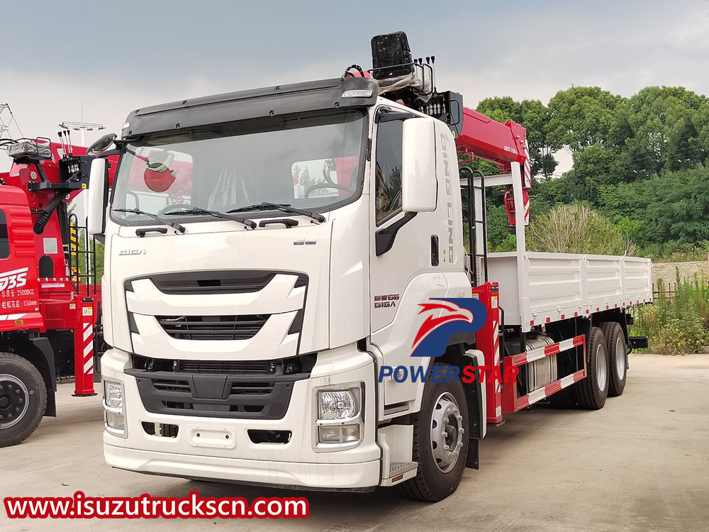 Isuzu GIGA гидравликалық кран жүк көлігі