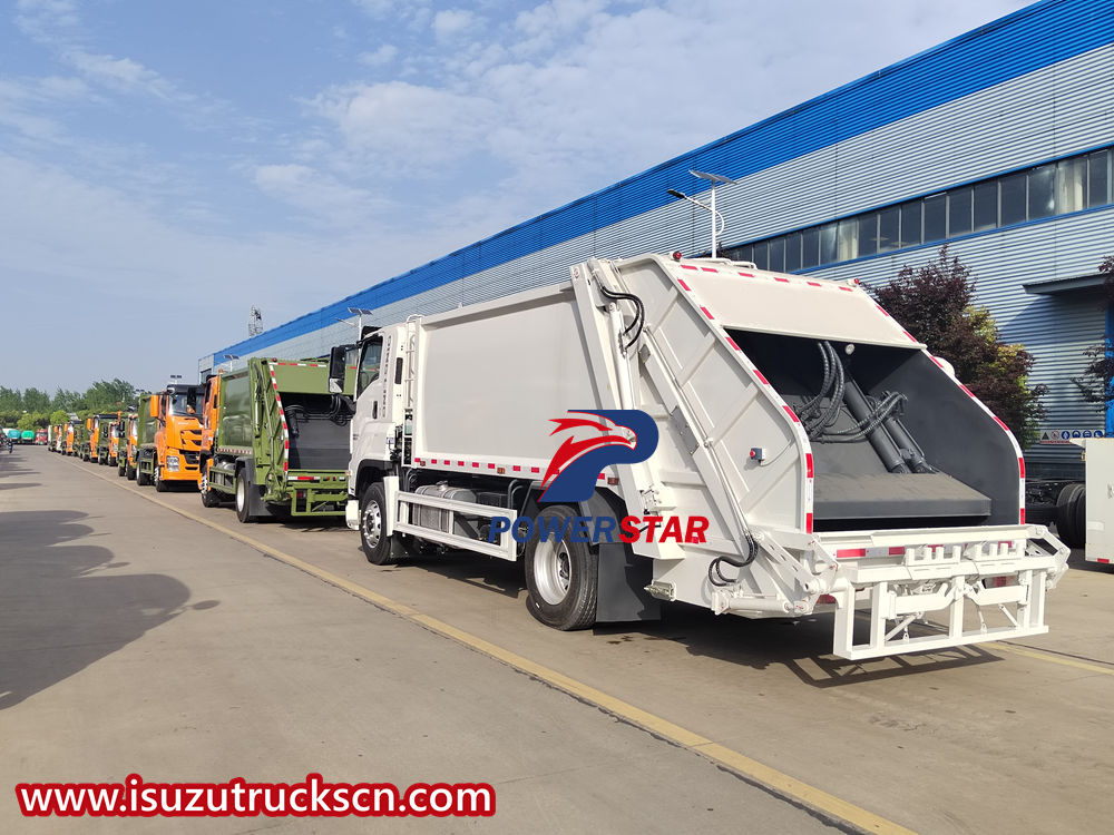 Isuzu қоқыс шығаратын көлік