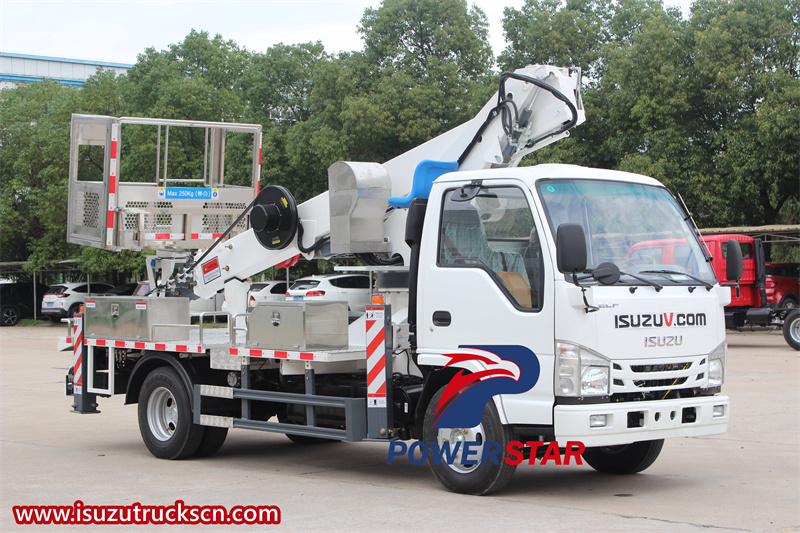 Isuzu 100P 23m aerial platform vehicle