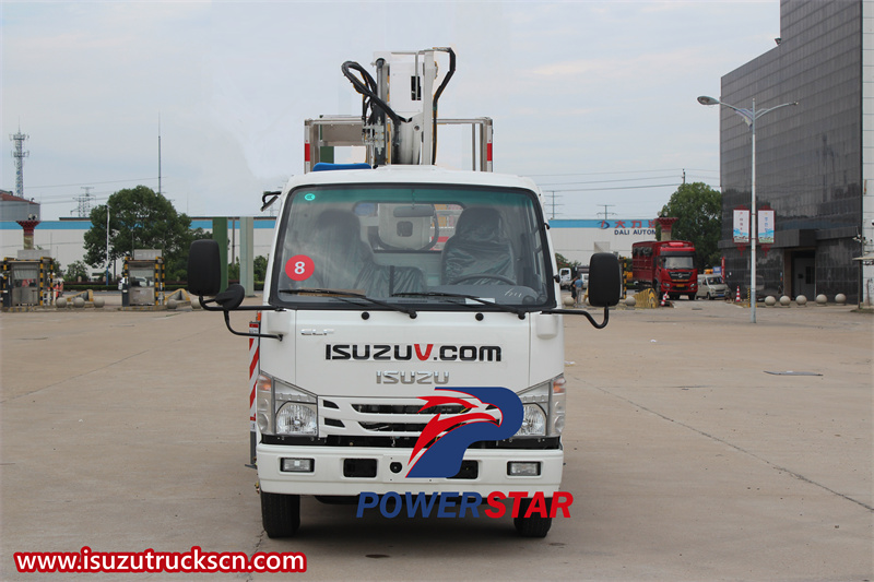 Isuzu 23m aerial lift truck