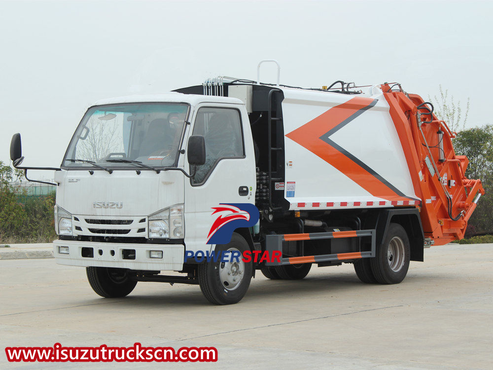 Isuzu қоқыс шығаратын көлік