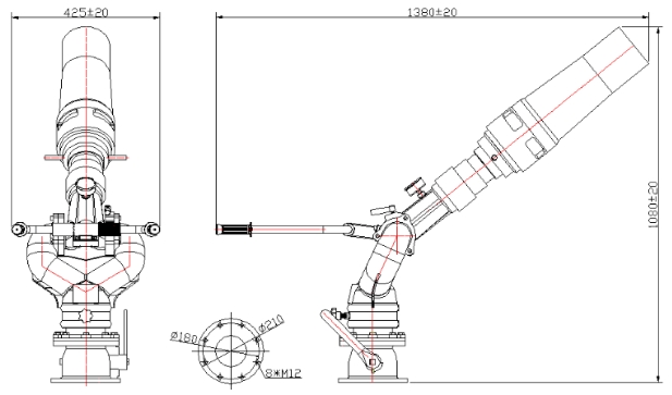 PL8/48 fire monitor