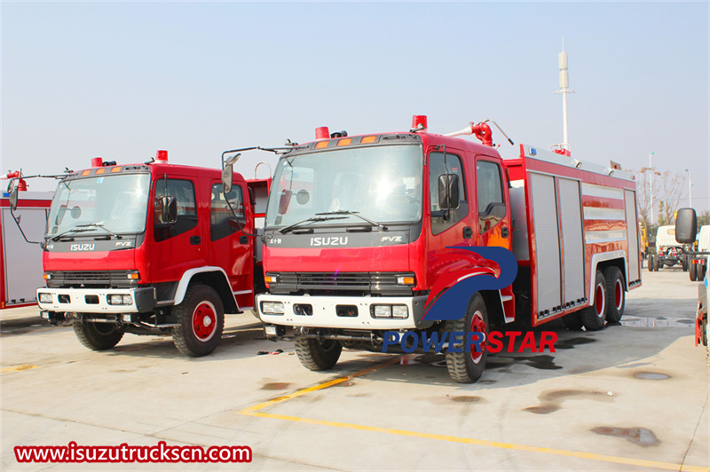 Isuzu FVZ foam rescue fire engine