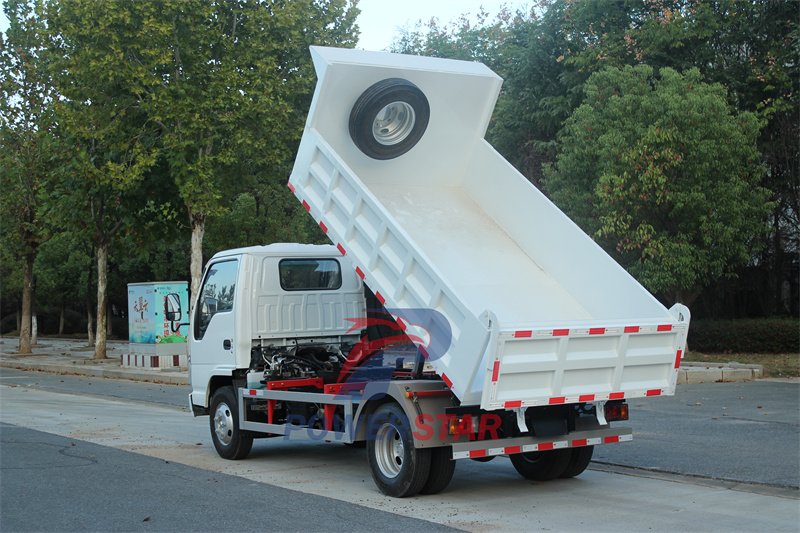 Isuzu ELF 100P mini dump truck