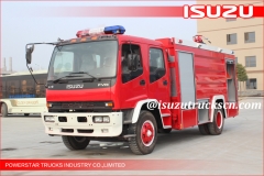 Philippines City Civil 4*2 8000L Water Tank Fire Truck Isuzu Chassis