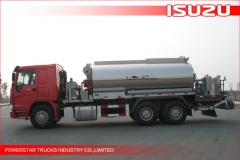 12000L 6x4 ISUZU asphalt distributor truck bitumen distribution truck for sale