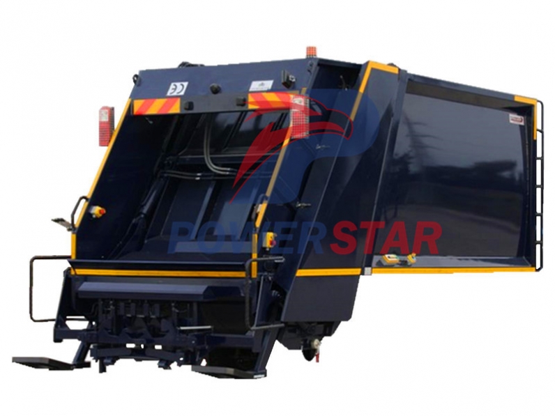 Hydraulic super structure for Hydraulic pressed garbage truck