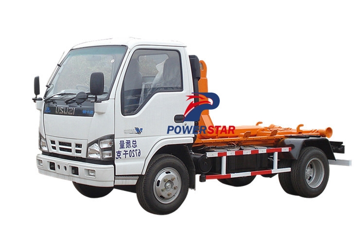 Swing Arm Garbage Truck Isuzu Arm Roll Garbage-Truck for sale