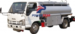 Isuzu Fuel Delivery Tank Truck Refueling Diesel