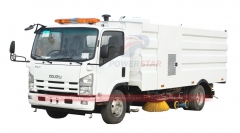 Japanese brand new ELF/700P Isuzu Vacuum Wet Type Sweeper Truck for sale