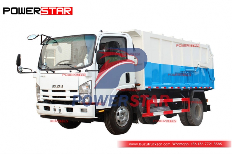 Brand new ISUZU docking type garbage truck for sale