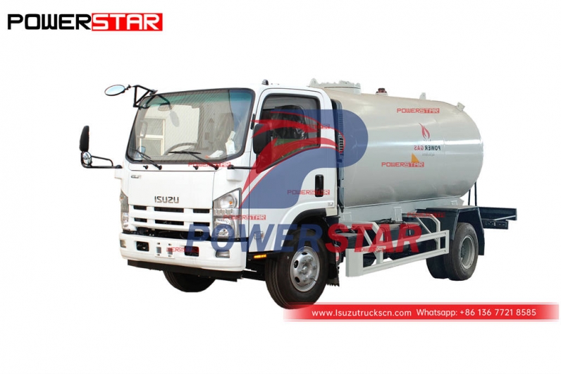 ISUZU NPR 6 wheeler 6000L LPG filling truck on sale