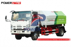 Philippines ISUZU 4×4 AWD 8CBM hook loader at best price