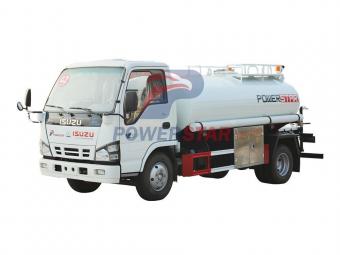 Isuzu water bowser drinking water tank truck for sale