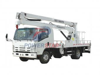 Isuzu NPR ELF 18m Articulated Boom Aerial Work truck