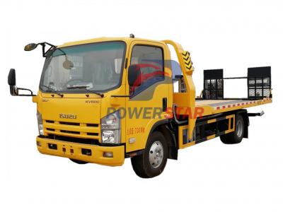 ISUZU NPR flatbed or rollback tow truck