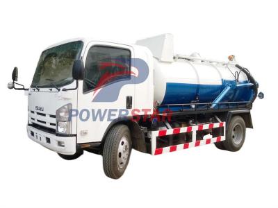 Isuzu NPR vacuum suction truck for sale