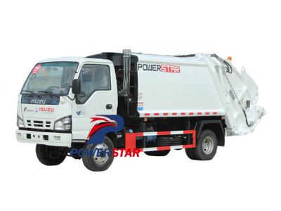 Philippine Isuzu 6cbm trash crusher truck