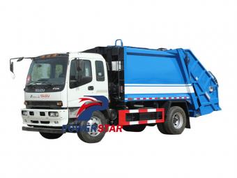 Isuzu FVR recycling rear loader