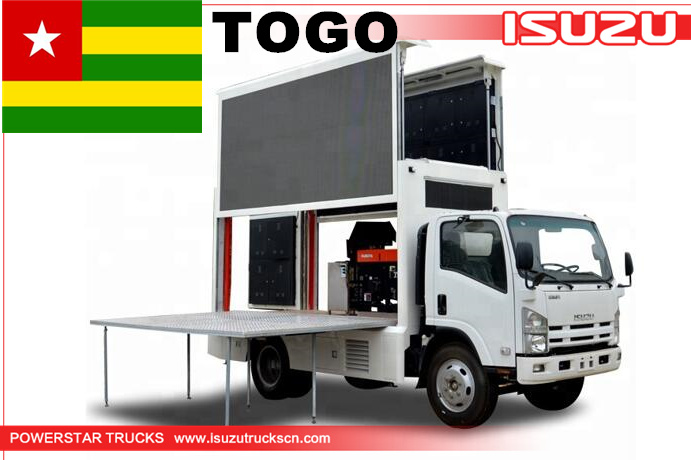 
     TOGO - мобильді жарықдиодты жарнама жүк көлігі Isuzu
    