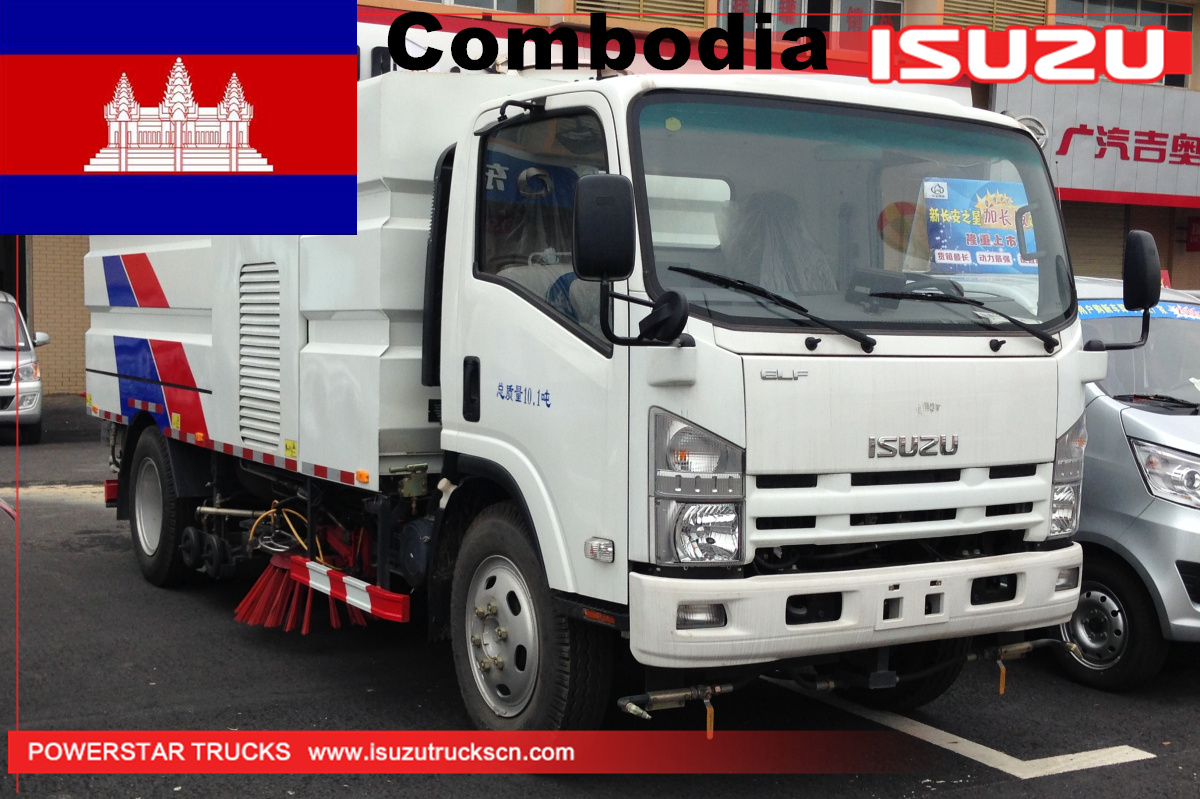 
     Combodia - 1 бірлік Isuzu көше жуғыш машинасы
    