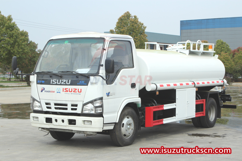 
     ISUZU 600P/NKR 5000L тағамдық тот баспайтын болаттан жасалған су цистернасы үшін сынақ
    