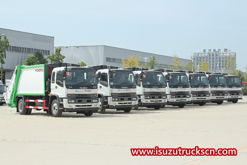 
     13 дана ISUZU FTR 16CBM қоқыс сығымдағыш машинасы жөнелтілді
    