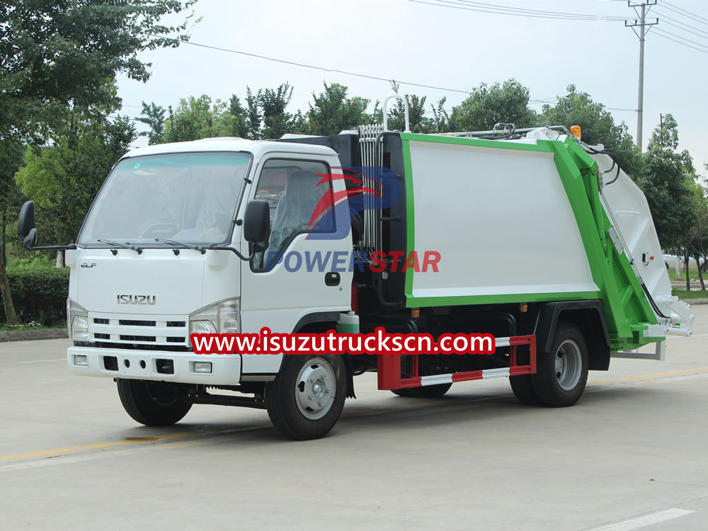 
     Isuzu 100P қоқыс жинағыш машинасының артықшылықтары
    