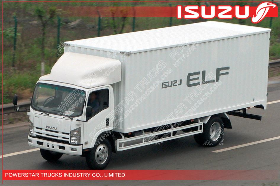 
     2015 ыстық сатылым Isuzu ELF жүк фургоны қалалық көлікке арналған жүк көлігі
    