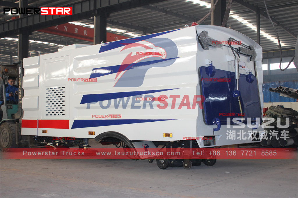 
     POWERSTAR 5000L жол сыпырғыш жинағы HINO 300 сериялы шассиге орнатылады және Индонезияға экспортталады
    