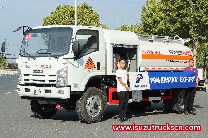 
     ISUZU толық жетекті NPR 4000L жанармай цистернасы Филиппинге жеткізілді
    