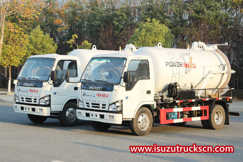 
     ISUZU 5CBM Moro Pump Вакуумдық канализациялық сорғыш машиналар
    