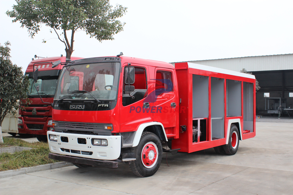 
     ISUZU FTR жүк көлігі шассиі бар сапалы Foam Fire рубкасын қалай жасауға болады?
    