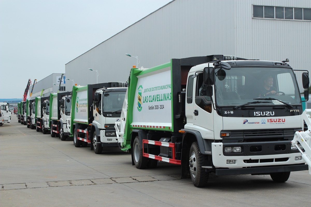 
     13 дана ISUZU FTR 16CBM қоқыс сығымдағыш машинасы жөнелтілді
    