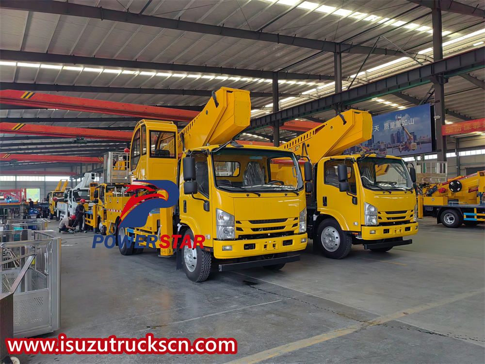 
     Өзбекстанға 10 бірлік isuzu ELF 700P аэроплатформалары экспортталады
    