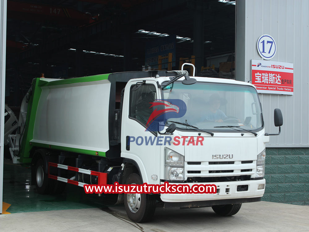 
     Isuzu 700P қоқыс сығымдағыш машинасының артықшылықтары
    