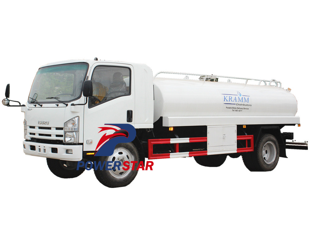 
     Isuzu 700P 9000L ауыз су көлігінің нұсқаулығы
    