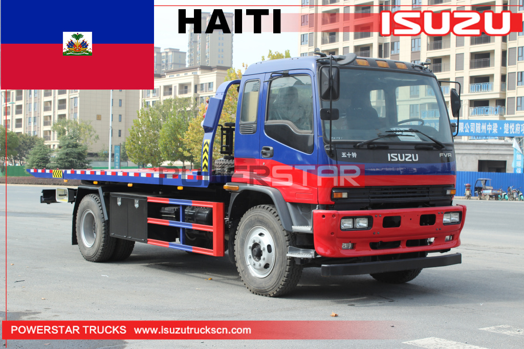 
     HAITI - 1 бірлік ISUZU FVR жазық жолды бұзатын эвакуатор
    