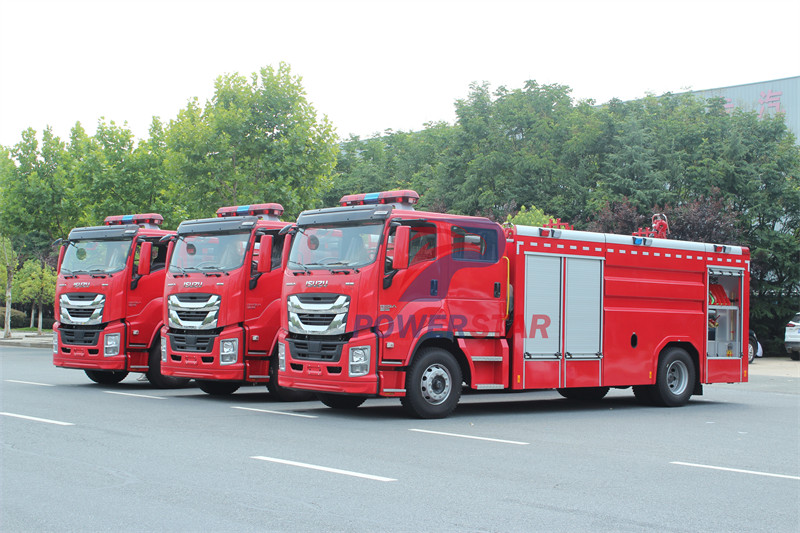 
     Филиппин - 3 бірлік ISUZU GIGA су өрт сөндіру машинасы Өрт сөндіру машиналары
    