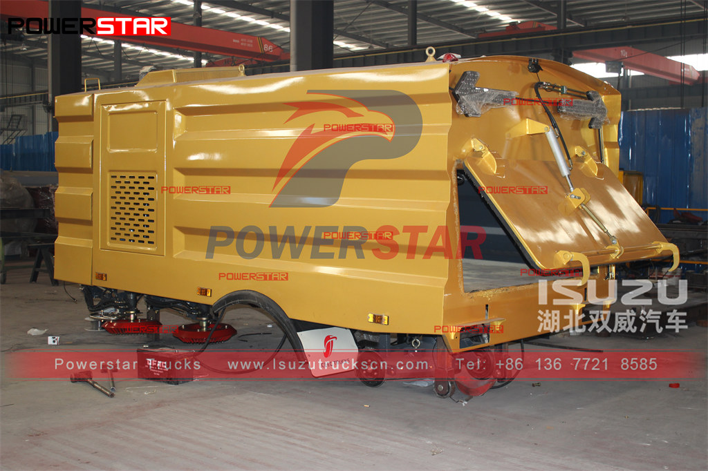 
     POWERSTAR 4+1cbm көше сыпырғыштың жоғарғы корпус жинағы HINO 300 жүк көлігі негізінде Пәкістанға экспортталады
    