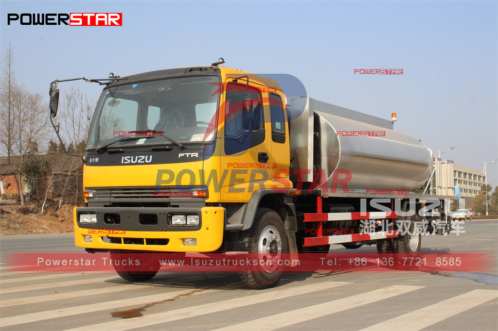 
     ISUZU FTR Intelligence Asphalt Distributor Жүк машинасының пайдалану нұсқаулығын экспорттау Мьянма
    